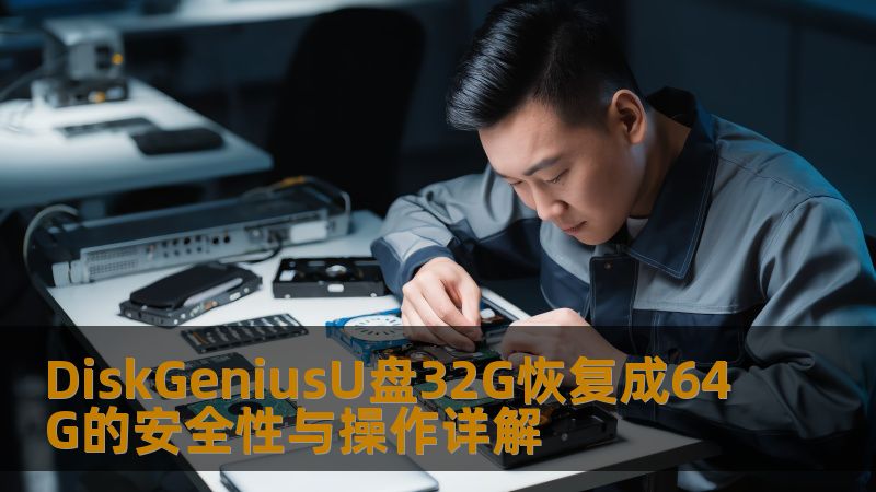 DiskGeniusU盘32G恢复成64G的安全性与操作详解
