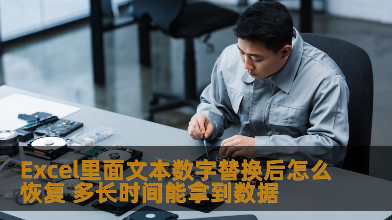 了解Excel里面文本数字替换后怎么恢复，快速找回丢失的数据，掌握有效的数据恢复方法。