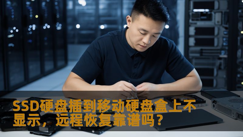 SSD硬盘插到移动硬盘盒上不显示，您是否面临数据丢失的困扰？本文将为您解析常见故障及数据恢复方法。