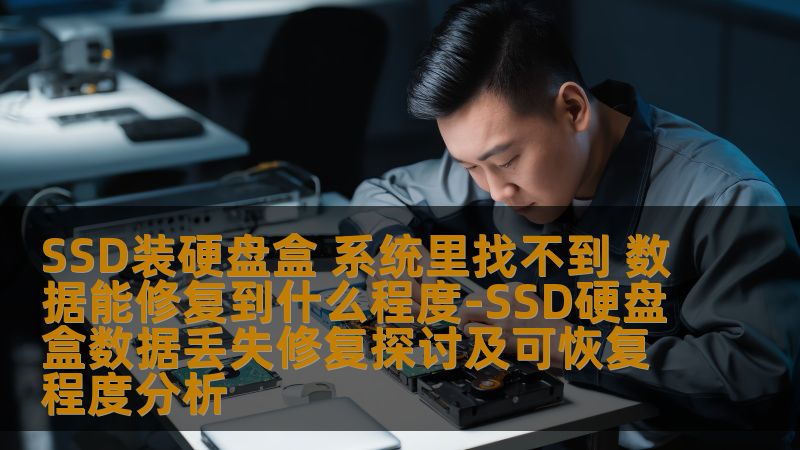 探讨SSD装硬盘盒后系统无法识别的原因及数据恢复的可行性，分析数据恢复的程度与方法。
