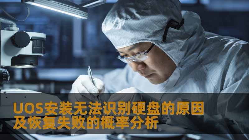 UOS安装无法识别硬盘的原因及恢复失败的概率分析，深入探讨硬盘故障的常见原因及解决方案。