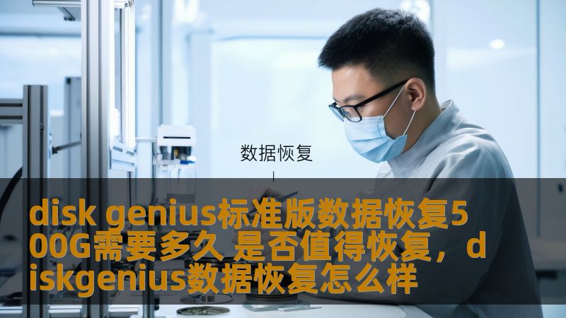 本文将详细分析DiskGenius标准版进行500G数据恢复所需时间，并探讨是否值得进行数据恢复。无论是专业用户还是普通消费者，都能从中获取实用的恢复指南。