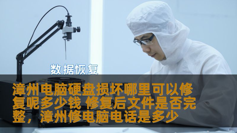 在漳州，电脑硬盘损坏是常见的问题，很多用户都面临着数据丢失的困扰。那么，硬盘损坏了究竟该去哪修复？修复费用是多少？修复后文件能否完全恢复？本文将为您详细解答这些问题，帮助您做出明智的选择。