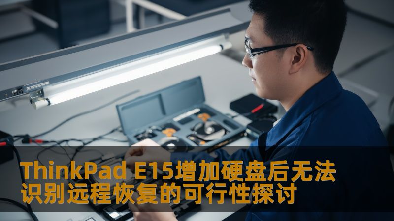 ThinkPad E15增加硬盘后无法识别远程恢复的可行性探讨 ThinkPad E15增加硬盘后无法识别远程恢复的可行性探讨