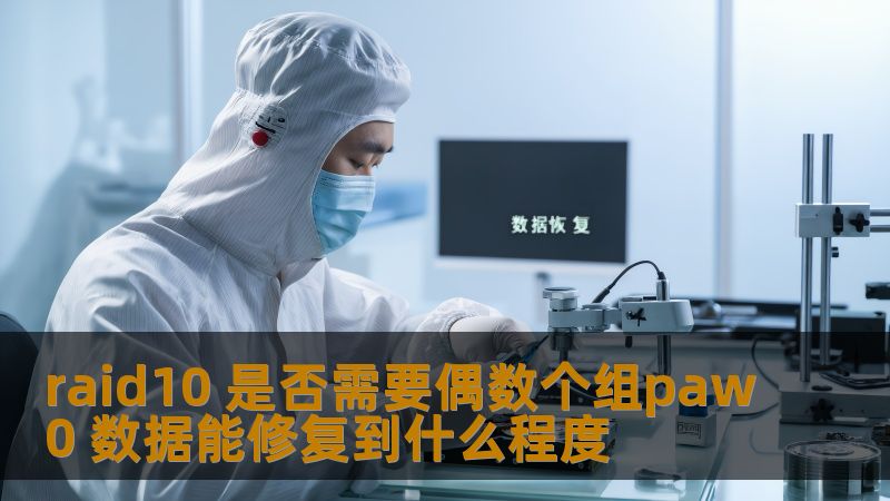 raid10 是否需要偶数个组paw0 数据能修复到什么程度