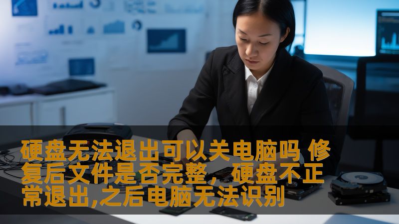 你是否曾遇到硬盘无法退出的情况，导致无法正常关闭电脑或继续工作？很多人在遇到这种情况时，都会不知所措，甚至担心数据丢失或系统崩溃。本文将为你解答硬盘无法退出的原因，并探讨修复后文件是否完整，帮助你应对类似问题，确保数据安全。