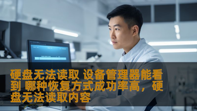 如果硬盘无法读取，但在设备管理器中依然能看到硬盘，该如何恢复数据？本文将为您介绍几种常见的硬盘恢复方式，帮助您选择最适合的方法，以最大限度恢复数据。