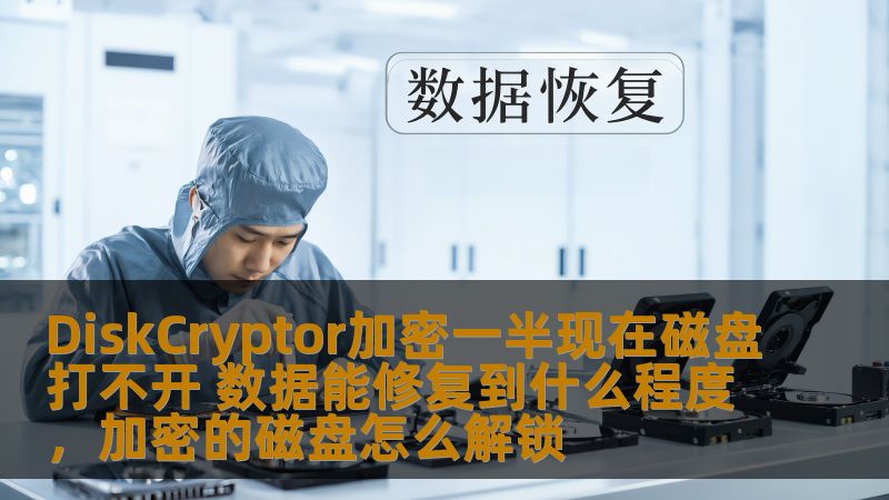 在使用DiskCryptor进行磁盘加密时，遇到加密过程一半时磁盘无法打开的问题，如何修复并恢复数据？本文将详细分析解决方案，并提供一些恢复技巧。