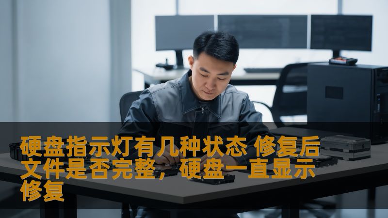 本文将详细介绍硬盘指示灯的常见状态及其含义，探讨硬盘出现故障时如何修复，并分析修复后文件是否完整的问题。本文内容旨在帮助读者更好地了解硬盘状态，确保数据安全，提供专业的修复建议。
