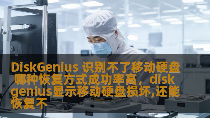 移动硬盘无法被DiskGenius识别时，如何进行数据恢复？本文详细介绍几种常见的恢复方法，并评估其成功率，帮助您找回宝贵数据。