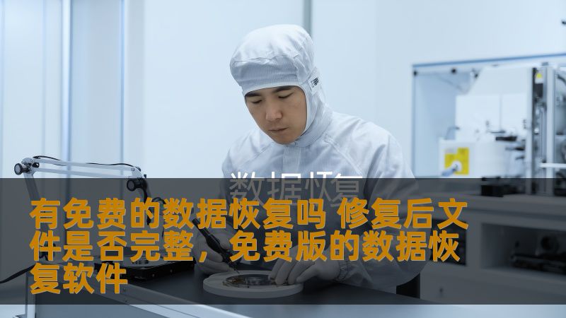 随着技术的发展，数据恢复服务日益成为一种需求，但许多人都好奇是否有免费的数据恢复服务以及修复后的文件是否能够完全恢复。本文将深入探讨这些问题，带您了解免费的数据恢复服务的可行性和恢复效果。