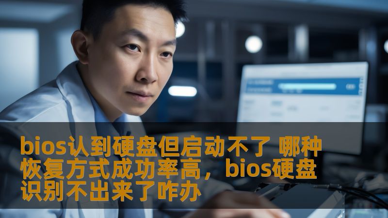电脑启动不了？即使BIOS识别到了硬盘，也未必能够顺利进入系统。了解恢复硬盘启动问题的最佳方法，帮助你最大限度提高数据恢复成功率，快速解决电脑无法启动的困境。