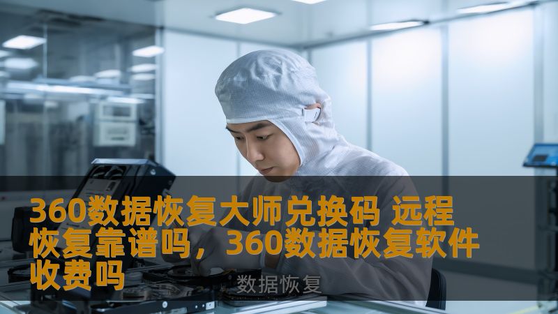 360数据恢复大师作为一款备受关注的数据恢复工具，凭借其强大的功能和便捷的使用体验，成为了许多用户解决数据丢失问题的首选。本文将详细探讨360数据恢复大师兑换码的使用方法，并解答远程恢复是否靠谱的问题。