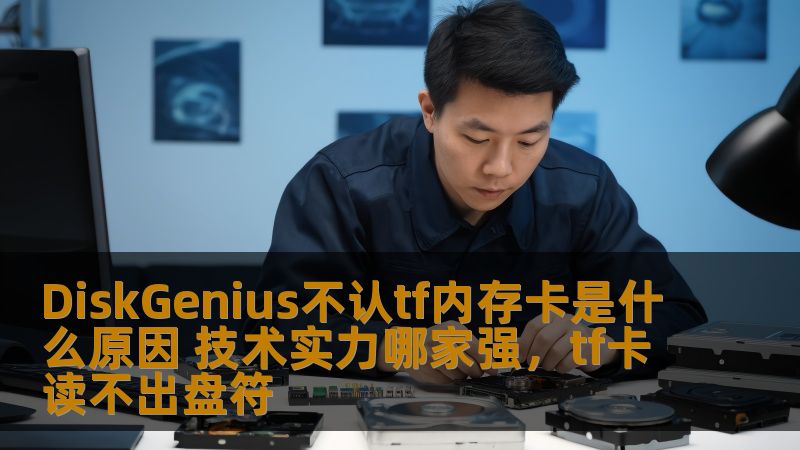 本文将深入分析DiskGenius不认TF内存卡的原因，帮助用户解决这一常见问题，同时探讨各大数据恢复工具的技术实力，特别是DiskGenius在市场中的竞争力和技术优势。