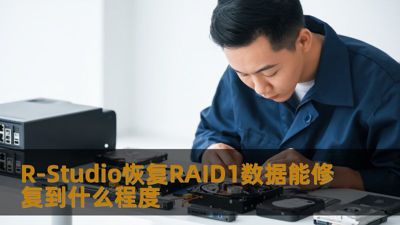 R-Studio恢复RAID1数据能修复到什么程度？本文分析R-Studio在RAID1数据恢复中的修复能力与效果。