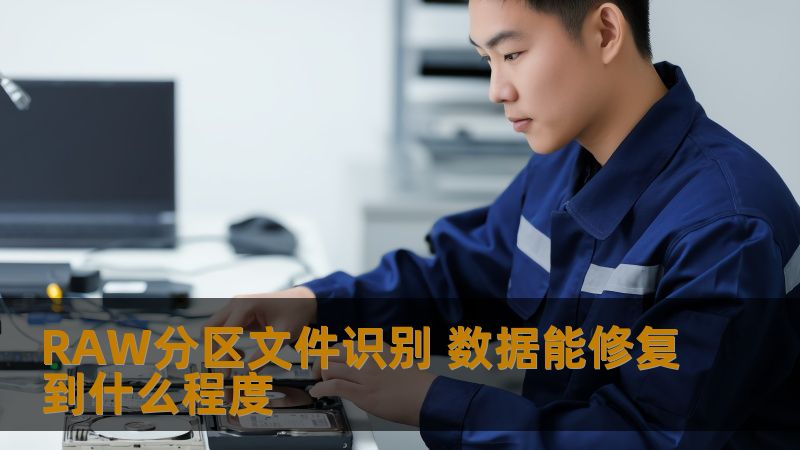 RAW分区文件识别 数据能修复到什么程度