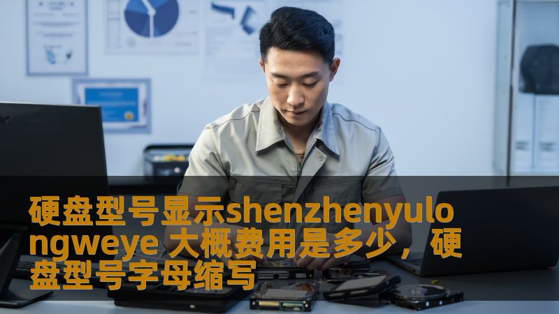 硬盘型号显示shenzhenyulongweye 大概费用是多少，硬盘型号字母缩写
