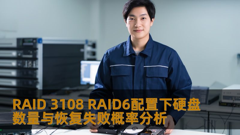 深入分析RAID 3108 RAID6配置下硬盘数量与恢复失败概率，提供实用操作方法与真实恢复案例。