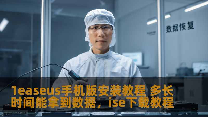 1easeus手机版安装教程 多长时间能拿到数据，ise下载教程