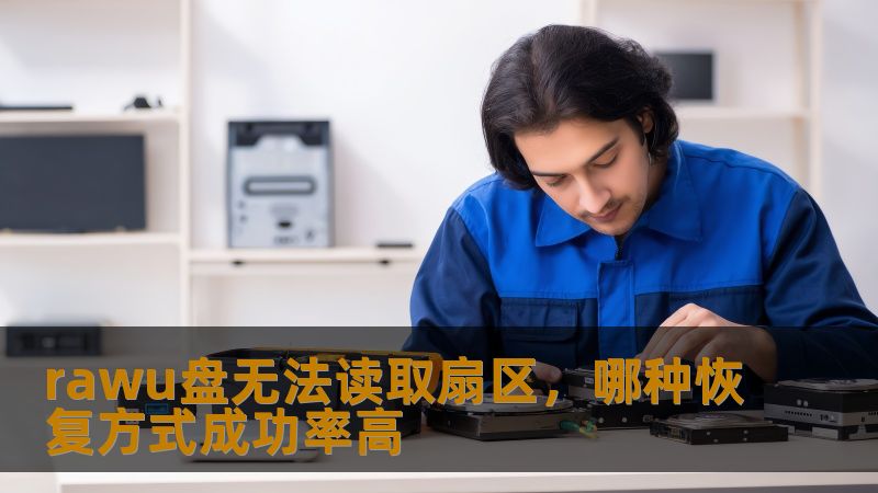 rawu盘无法读取扇区，哪种恢复方式成功率高