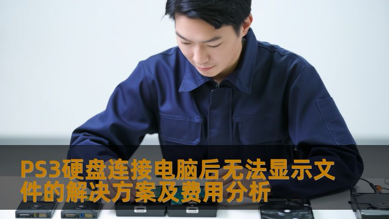 遇到PS3硬盘连接电脑后无法显示文件的问题？本文提供详细解决方案和费用分析，助您快速恢复数据。