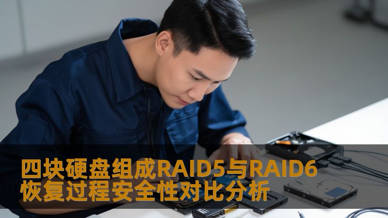 四块硬盘组成RAID5与RAID6恢复过程安全性对比分析 四块硬盘组成RAID5与RAID6恢复过程安全性对比分析