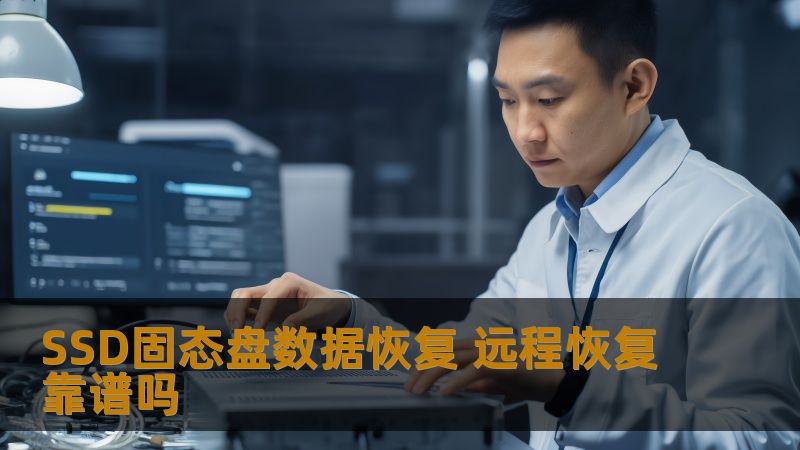 SSD固态盘数据恢复远程恢复的可靠性分析与实践探讨，帮助用户了解SSD数据恢复的常见故障及操作方法。