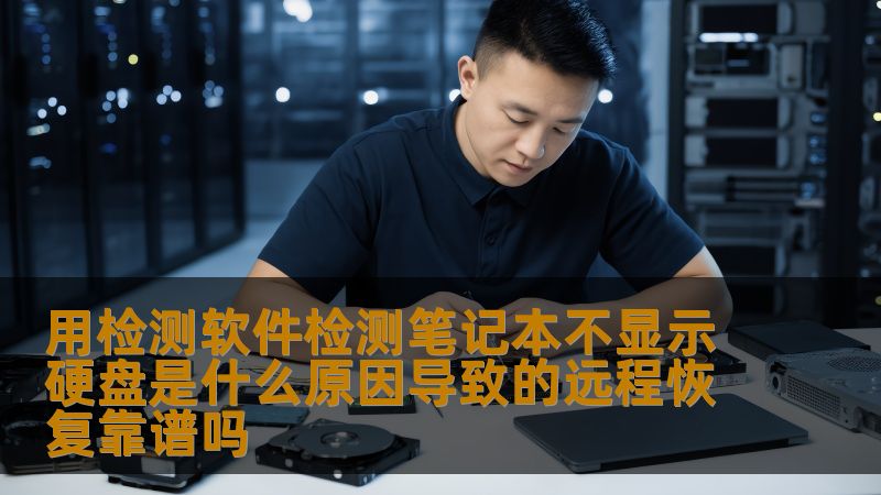 了解如何通过检测软件排查笔记本电脑硬盘不显示的原因，并分析远程恢复数据的可行性与注意事项。让你不再为硬盘故障而担心，掌握专业的修复技巧。