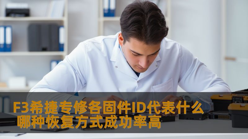 了解F3希捷固件ID的含义及其对应的恢复方式成功率，帮助您有效解决硬盘故障问题。