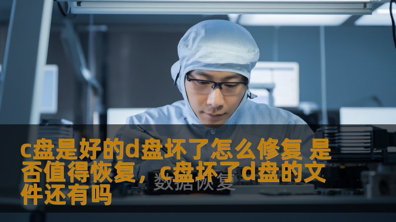 当电脑出现C盘正常，而D盘出现故障时，许多用户都会感到困惑。究竟是修复D盘还是直接恢复数据呢？本篇文章将为你解答D盘故障修复的关键，帮助你做出明智决策，避免不必要的损失。