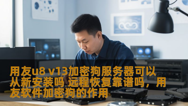了解用友U8V13加密狗服务器是否能重新安装，以及远程恢复的可行性和注意事项。本文为您提供专业的解决方案，帮助您轻松解决U8加密狗服务器相关问题。