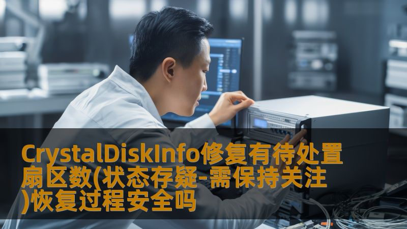 CrystalDiskInfo修复有待处置扇区数的过程对于用户来说可能令人困惑和担忧，尤其是在“状态存疑”的情况下。本文将深入分析这种情况的风险、恢复过程的安全性以及如何通过CrystalDiskInfo实现更安全、更有效的硬盘修复。