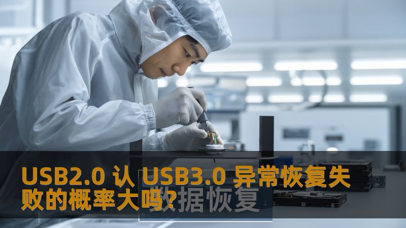 探讨USB2.0识别USB3.0异常现象及其恢复失败概率，帮助用户解决数据恢复问题。