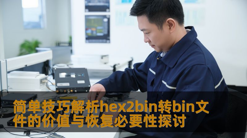 探讨hex2bin转bin文件的价值与数据恢复的必要性，提供实用技巧和案例分析。