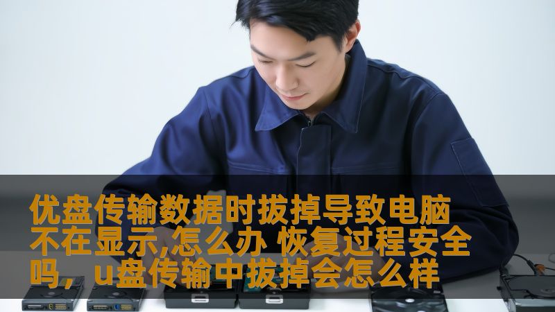 优盘在传输数据时拔掉，可能导致电脑无法识别优盘或文件丢失。本文为您提供详细的解决办法以及恢复数据的安全性分析，帮助您恢复丢失的数据，避免不必要的损失。