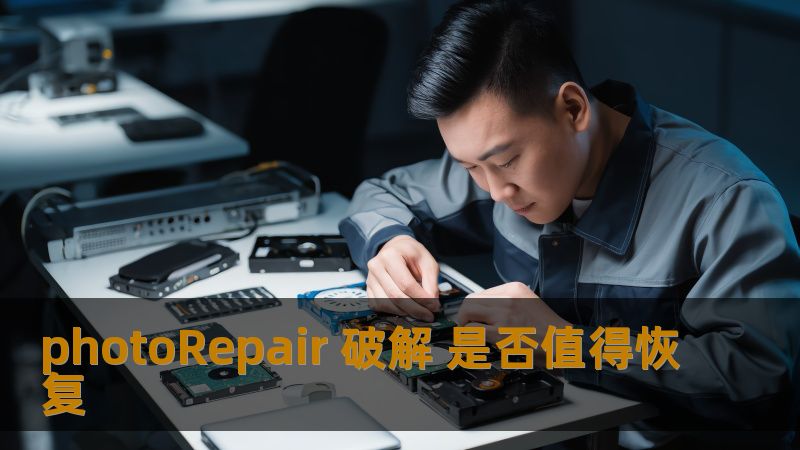 photoRepair 破解 是否值得恢复？了解常见故障、操作方法及真实案例，帮助您做出明智的恢复决策。