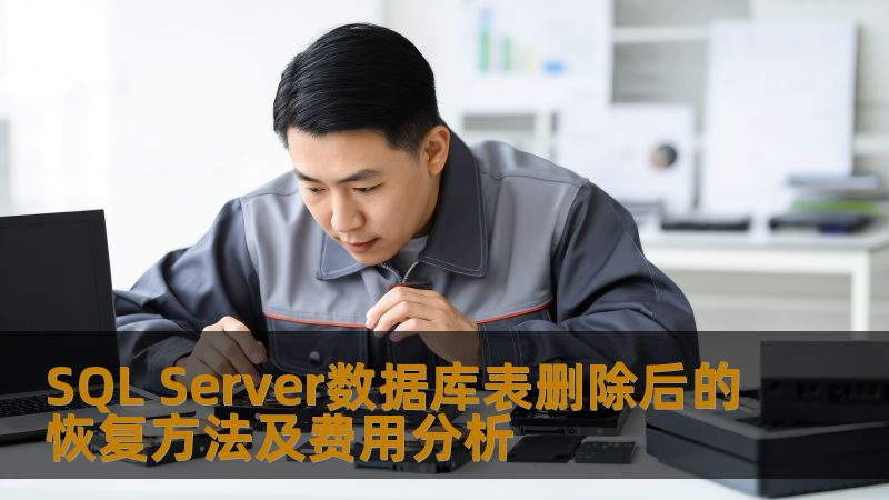 了解SQL Server数据库表被删除后的恢复方法及费用分析，帮助您快速找回丢失的数据。