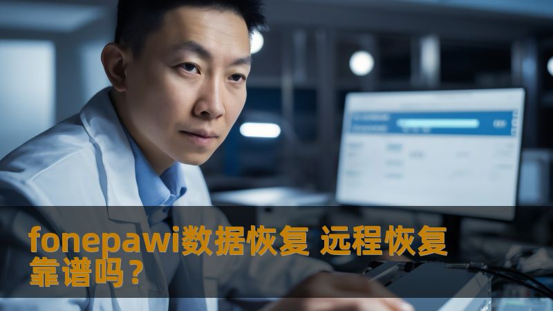 探讨fonepawi数据恢复的远程恢复是否靠谱，涵盖常见故障分析、操作步骤及真实案例，帮助用户解决数据恢复问题。