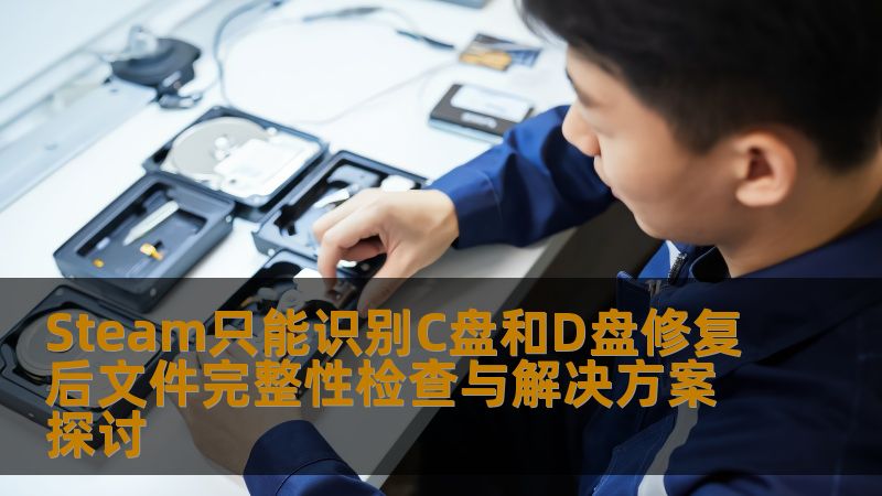 探讨Steam只能识别C盘和D盘的原因及解决方案，提供详细的文件完整性检查方法，帮助用户快速修复游戏问题。