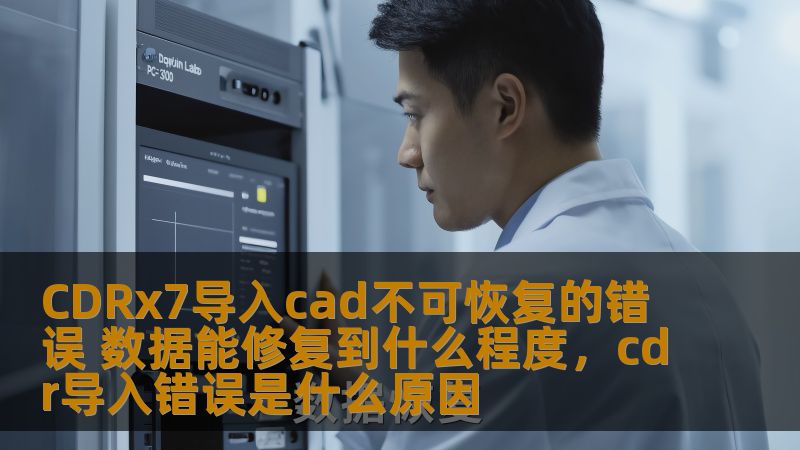 本文探讨了CDRx7在导入CAD时出现的不可恢复错误，分析了数据修复的可行性及其方法。通过介绍修复技术和工具，为广大用户提供了应对CAD数据丢失或损坏的方案。