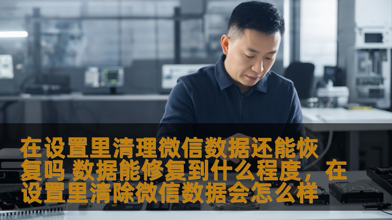 本文将探讨如何在微信设置中清理数据，以及是否可以恢复清理过的数据。同时，我们还将分析数据修复的可能性及其程度。