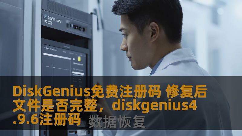 本文将为您深入探讨DiskGenius免费注册码的使用方法，并解答在修复文件后文件是否完整的问题。无论是日常文件丢失还是系统崩溃造成的数据丢失，DiskGenius都能为您提供强有力的支持。一起看看如何利用它恢复数据，以及修复后的文件能否确保完整性。