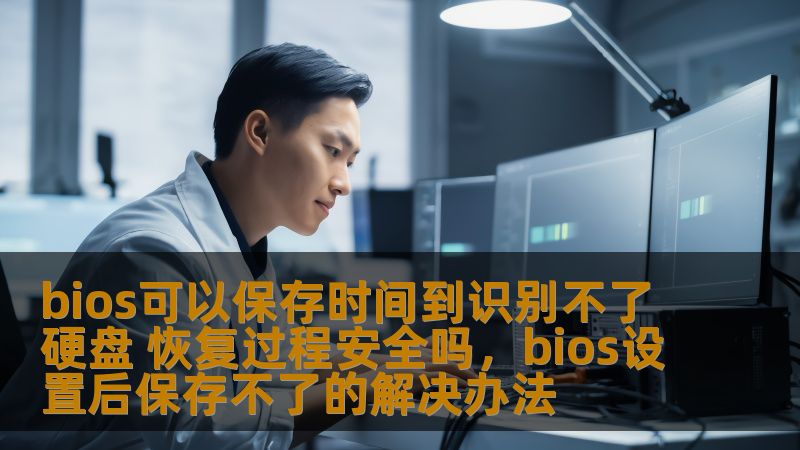 本文探讨了当BIOS将时间保存到硬盘以至无法识别的情况发生时，如何恢复数据，并确保数据恢复过程的安全性。了解这一过程对于电脑用户而言尤为重要，尤其是数据丢失风险较高的情况下。