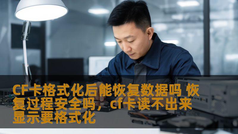 CF卡格式化后能恢复数据吗 恢复过程安全吗，cf卡读不出来显示要格式化