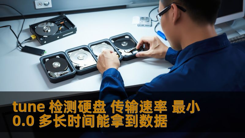 tune 检测硬盘 传输速率 最小0.0 多长时间能拿到数据