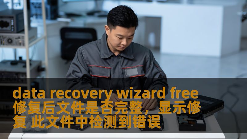想要找回丢失的文件，却担心恢复后的文件是否完整？本文将为你解析使用“DataRecoveryWizardFree”恢复文件后的完整性问题，带你了解如何使用这一强大的工具无忧恢复丢失文件。