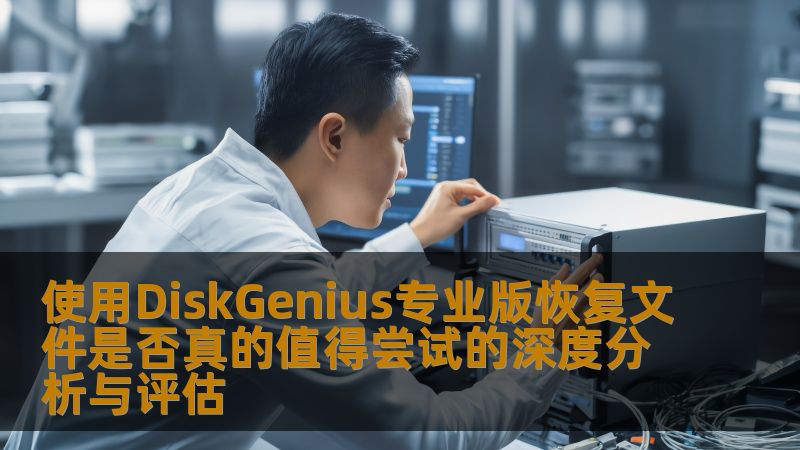 使用DiskGenius专业版恢复文件是否真的值得尝试？本文深度分析了数据恢复的常见问题、操作步骤及真实案例，帮助您做出明智选择。