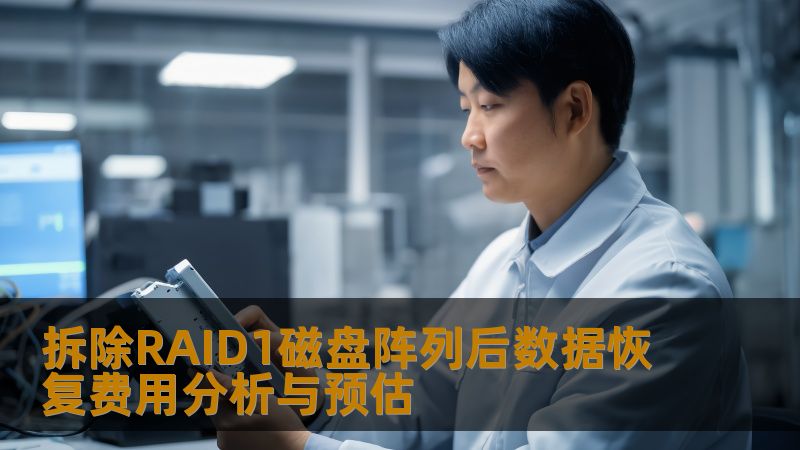 拆除RAID1磁盘阵列后数据恢复费用分析与预估 拆除RAID1磁盘阵列后数据恢复费用分析与预估