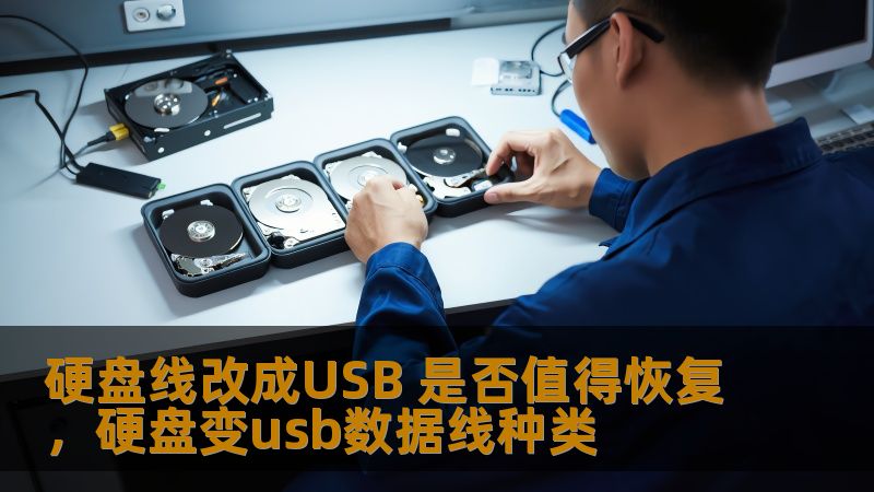 硬盘线改成USB 是否值得恢复，硬盘变usb数据线种类
