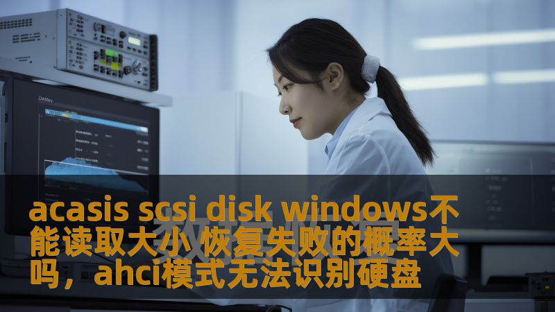 acasis scsi disk windows不能读取大小 恢复失败的概率大吗，ahci模式无法识别硬盘